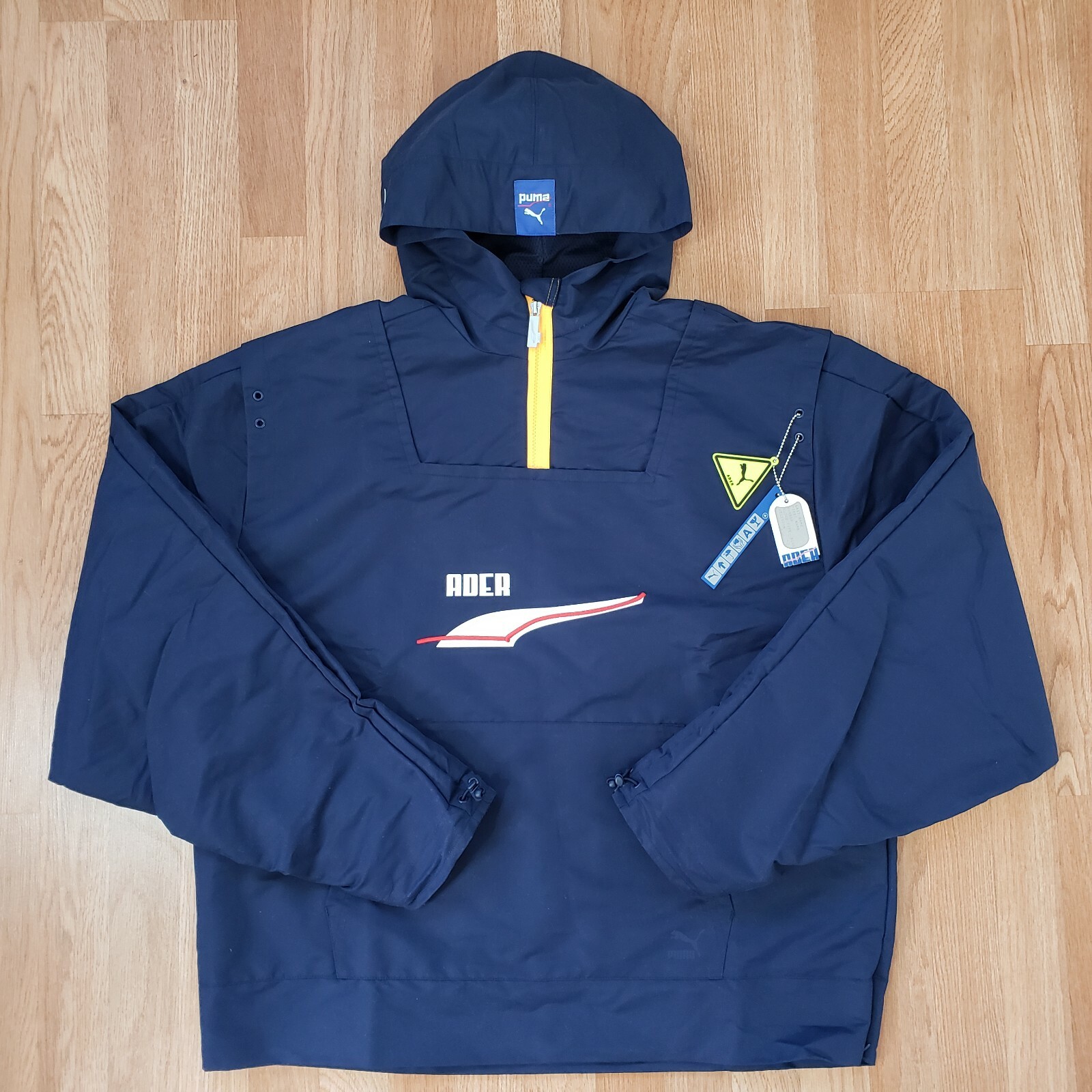 PUMA x Ader Windbreaker Peacoat Jacket 