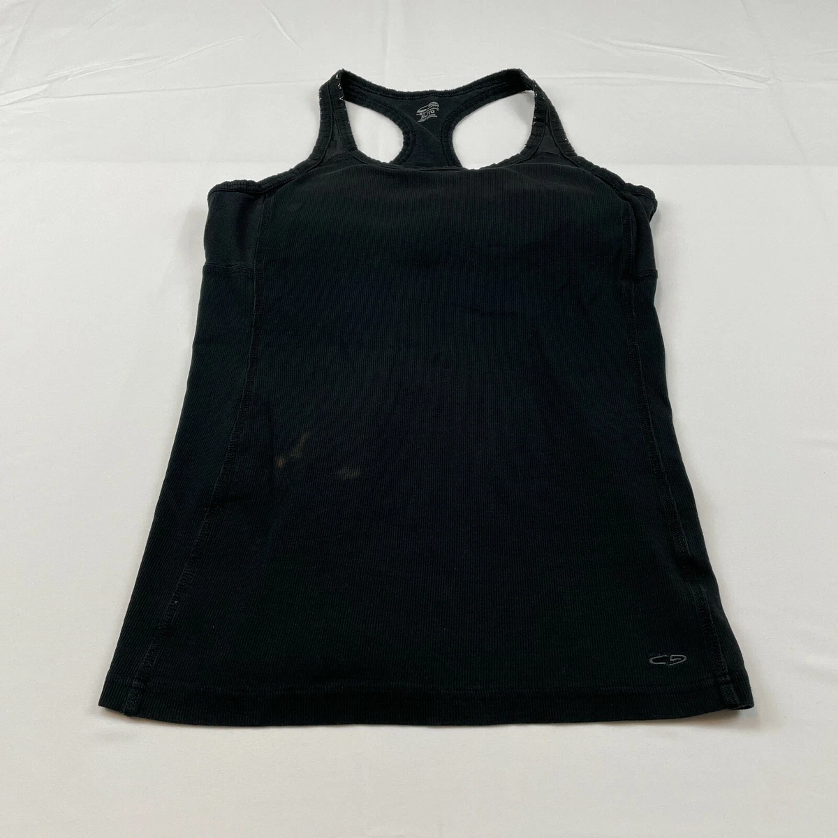 Champion Girls Kids Youth XL Extra Large Black Tank Top Ripped Sleeveless  Shirt