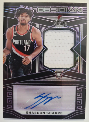 NBAカードshaedon sharpe auto /75