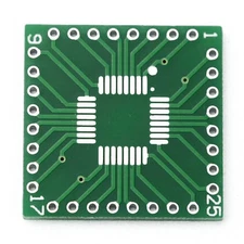 5PCS QFP/TQFP/LQFP/FQFP/SOP/SSOP32 to DIP Adapter PCB Board Converter