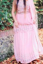 lehnga choli beautiful pink 3 piece lehnga choli with dupatta indian traditional