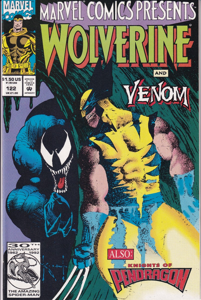 MARVEL COMICS PRESENTS Vol. 1 #122 1992 MARVEL Comics - Venom | eBay