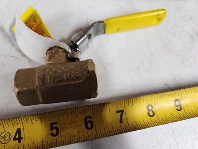 1/2'' Apollo Ball Valve Female NPT w/ Drain Latch Bronze 600 PSI 70-103-27-41 USA