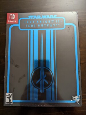 Star Wars Jedi Knight II Jedi Outcast Limited Run SWITCH Premium Edition SEALED