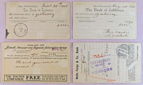 Four U.S. Postal Cards Printed by U.S. Postal Authority 1886 - 1911 - Picture 4 of 4