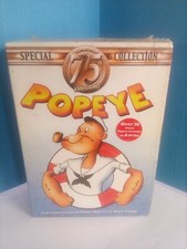 Popeye - 75th Anniversary Special.  DVD, 2004, 4-Disk Set Digitally Restored