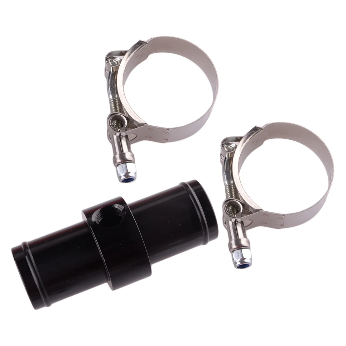 Aluminum Alloy Inline Radiator Hose Temperature Sensor Adapter 3/8 NPT