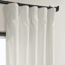 HPD Half Price Drapes VPYC-161201-96 Plush Velvet Curtain (1 Panel), 50 X 96,...