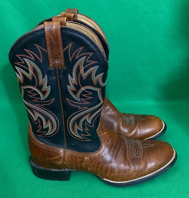 Bottes Western Ariat Homme - Taille 13 D - Cuir - Légèrement Portées