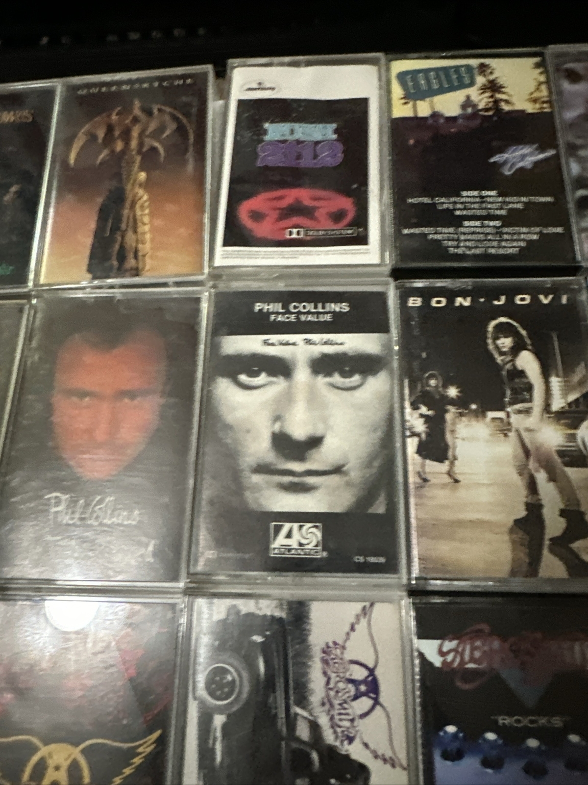 41 Cassette Tapes Collection Vintage lot rock 1980’s 90’s Nice Hair