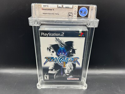 SoulCalibur II 2 PS2 WATA 9.6 B+ FACTORY SEALED VGA