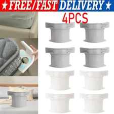 4PCS Bed Sheet HoldeAE w/ Lock Strips Heavy-Duty Corner Straps Non-Slip Grippers