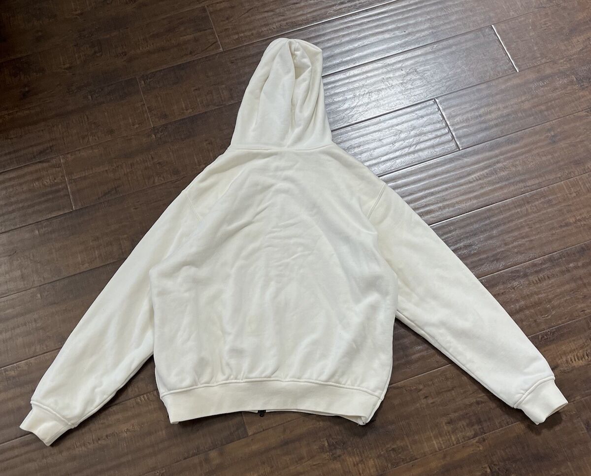 Fear Of God FOG Essentials Eternal Hoodie Small Off white Fear Of God FOG Essentials Eternal Hoodie Small Off white