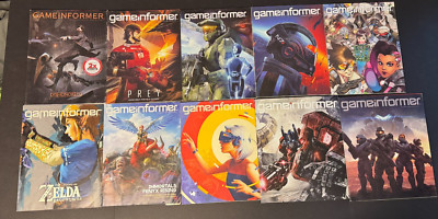 Gameinformer Magazine used lot of 10   223,267,273,278,285,286,287,331,333,341