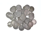 40 - Dated 1920's Buffalo Indian Nickels - Roll Lot Collection *042