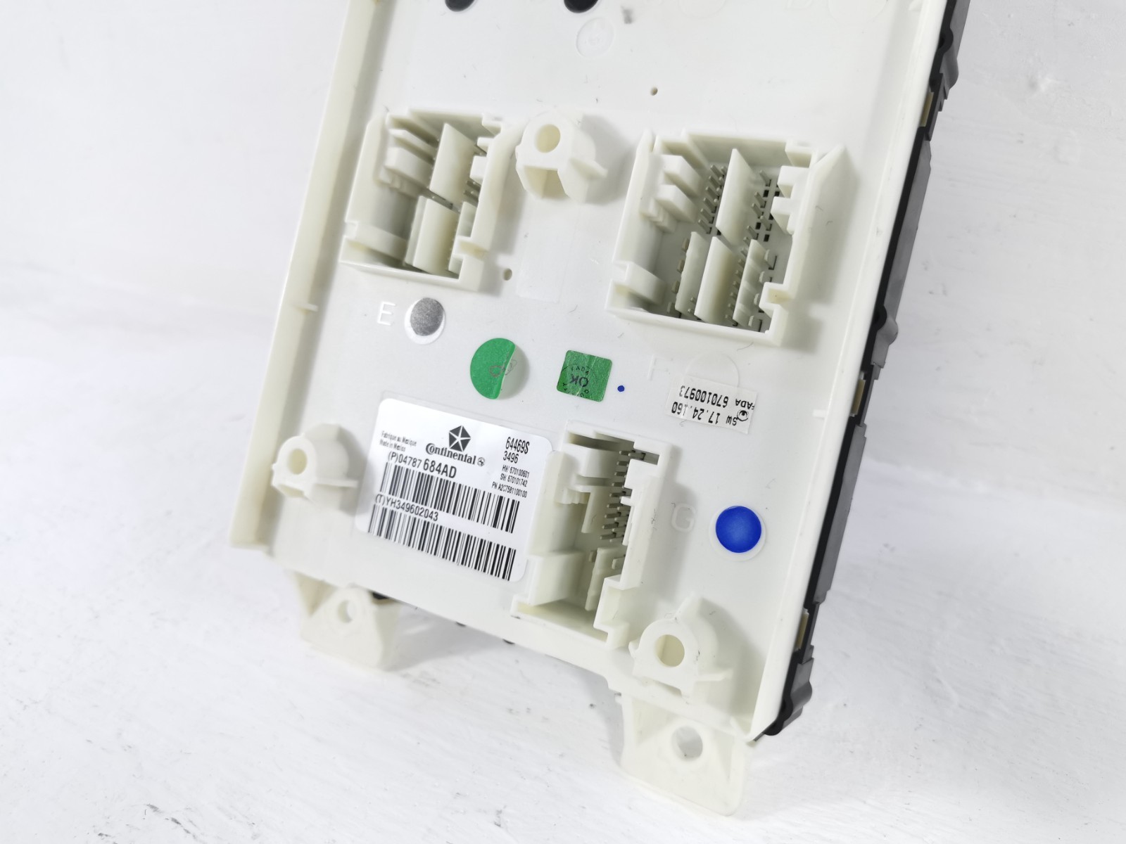 Maserati Levante 2018 AWD AUTO 3.0L V6 Body Control Module Unit BCM 04787684AD