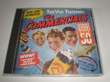 TeeVee Toons Commercials by Various (CD, 1989) TVT Records
