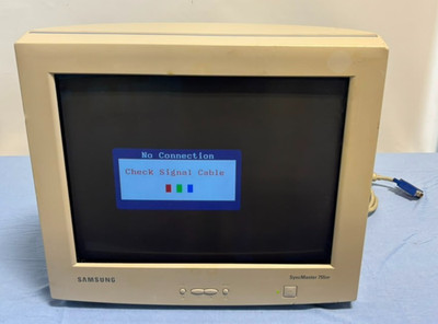 Samsung SyncMaster 755DF 50/60 Hz Color Display Unit Monitor Part DP17MS