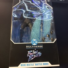 Blue Beetle-Battle Mode 7  Action figure with 22 Moving Parts by McFarlane Toys.