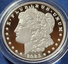 2025 S Morgan Silver Dollar Proof Commemorative Coin w/ Box and COA