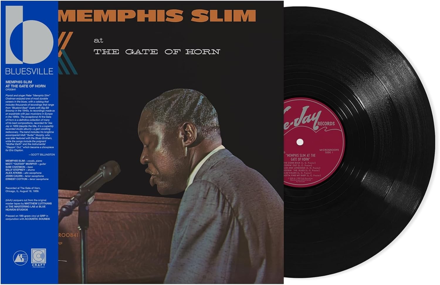 Memphis Slim - At The Gate Of Horn - LP 180g HQ Vinyl Ltd. Ed.