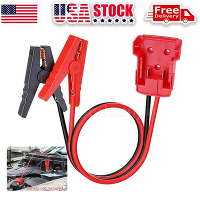 #ad #ad For Milwaukee M18 Power Battery Jumper Starter Jump Kit 8 AWG Auto Booster Cable $12.82