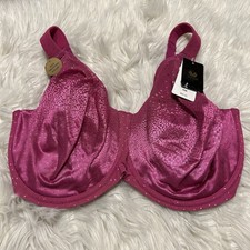 Wacoal 36K Bra Pink Full Figure Back Appeal 855403 Back Smoothing NEW 84