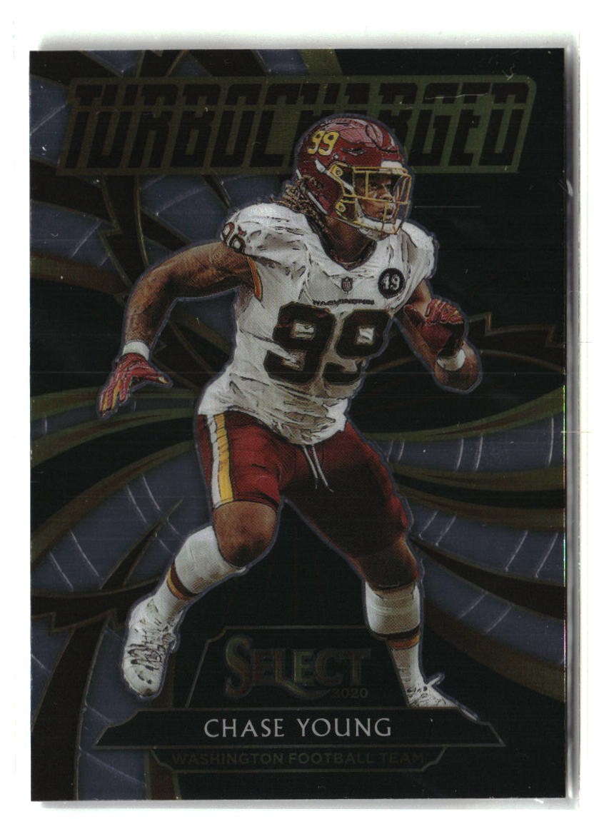 2020 Panini Select #T22 Chase Young Turbocharged