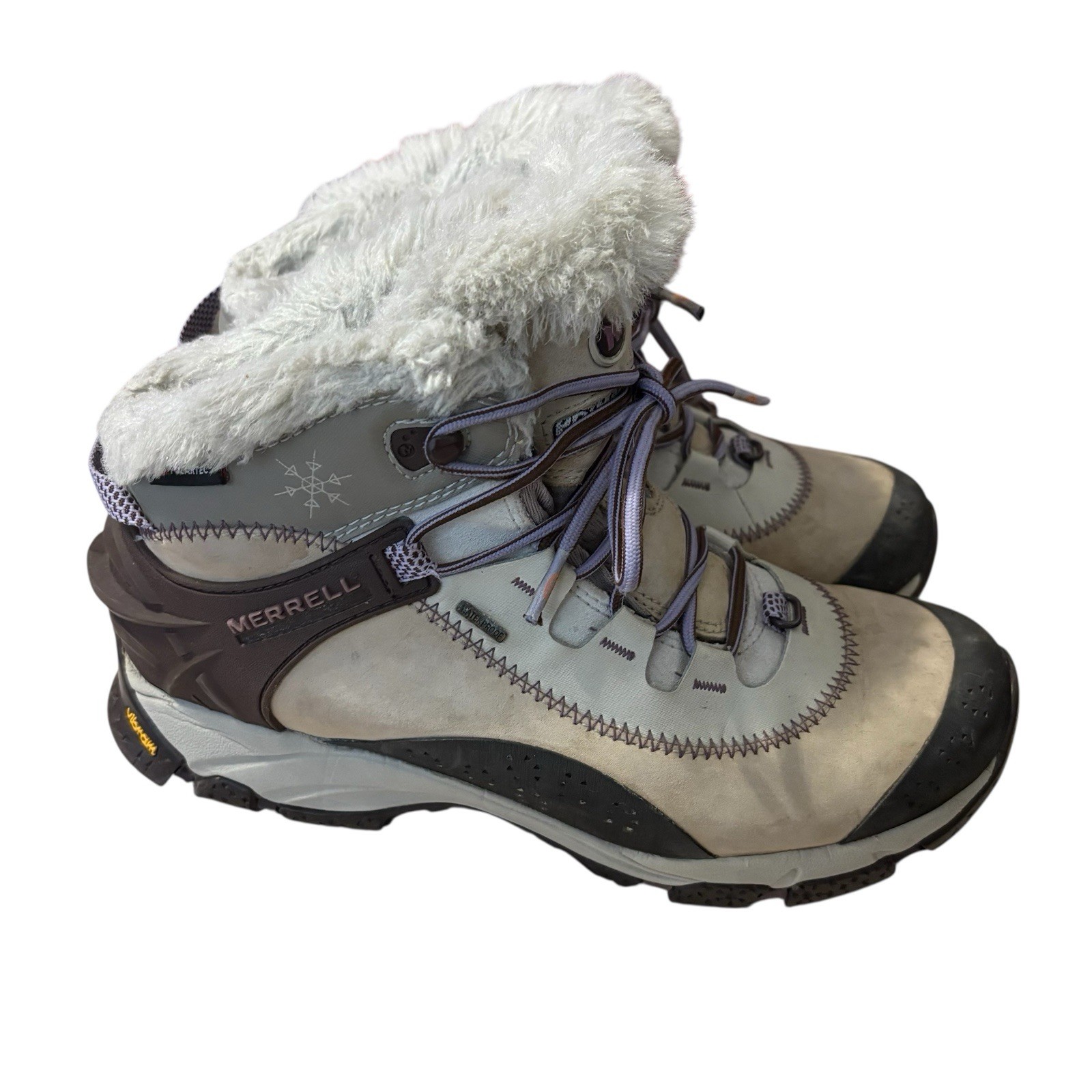 Merrell Polartec Continuum Donna Arco Termico 6 Impermeabile Brindle Taglia 7 5