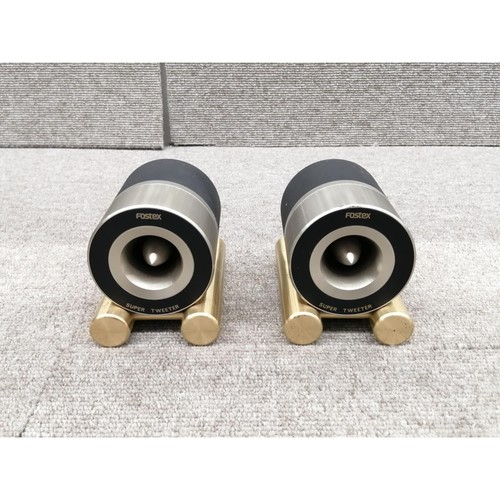 Pair of Fostex T90A Super Tweeters Used Japan - Picture 1 of 6