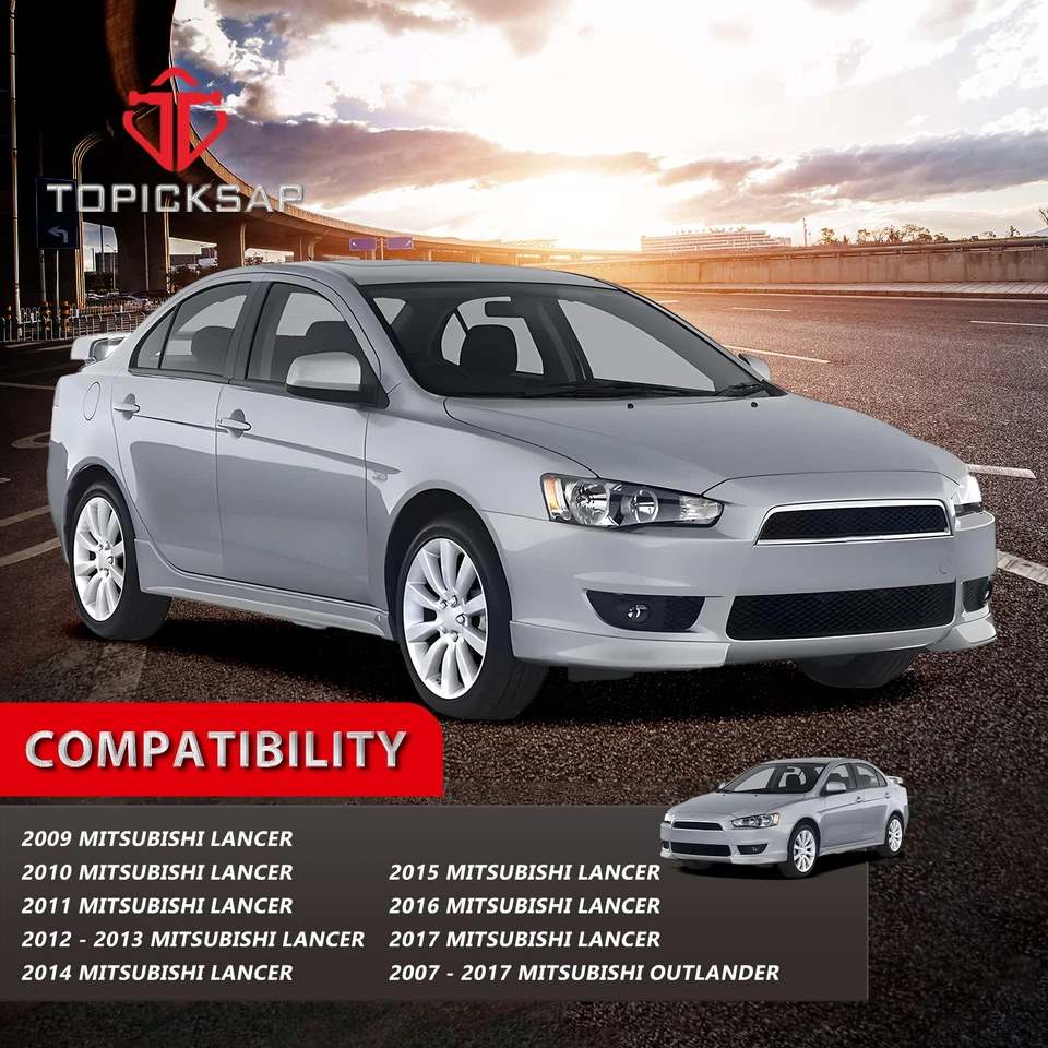 Kit de 12 brazos de control inferiores delanteros barra estabilizadora Tierod para Mitsubishi Lancer Outlander Foto 2 de 4