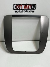2007-2014 Chevrolet Silverado Tahoe Suburban Yukon Dash Trim Bezel Brushed Metal 2007-2014 Chevrolet Silverado Tahoe Suburban Yukon Dash Trim Bezel Brushed Metal