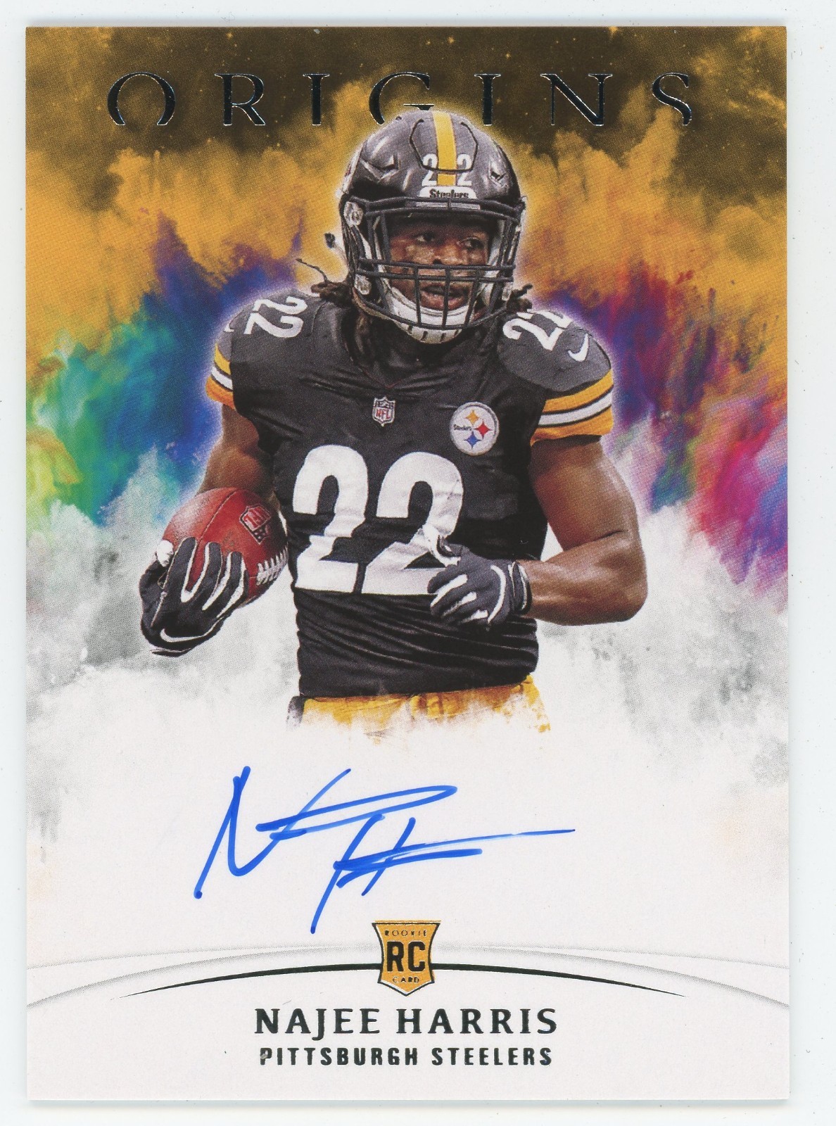 2021 Panini Origins Rookie Autograph Najee Harris RA-NH
