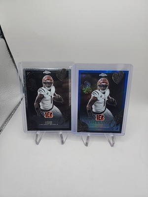 2025 Topps Chrome Fortune Ja'Marr Chase Bengals #F15-2 Serial Numbered 14/150