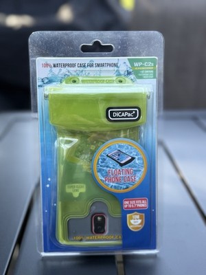 DiCAPac WP-C2s Green Economy Series Waterproof Case for Smartphones up to 5.7 