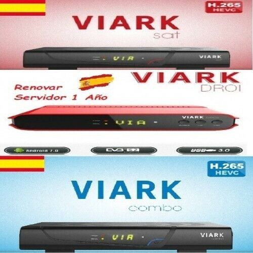 Recargar Servidor Viark Sat Viark Combo Droi H265 Prometheus Renovar pt un Año