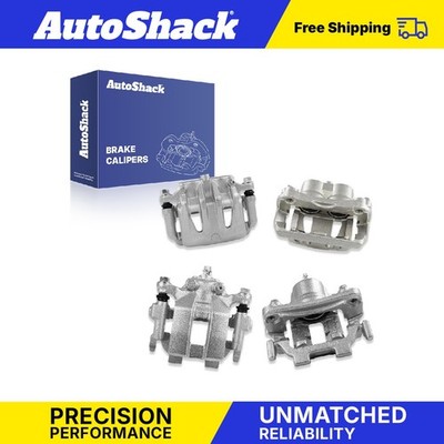 Front Rear Brake Calipers for Nissan, Quest 2011-2017, FWD V6 3.5L