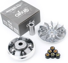 GY6 125cc 150cc Variator Kit, Front Clutch Drive Pulley with 13g Roller Weigh...