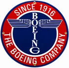 VINTAGE BOEING AIRCRAFT CO PORCELAIN SIGN AIRPLANE HANGAR GAS STATION MOTOR OIL
