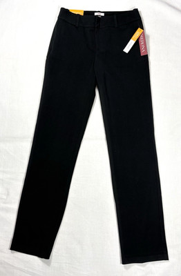 Merona Women Classic Fit Dress Pants Size 2 Stretch Higher Mid-Rise Waitress NEW