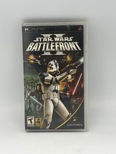 Sony PSP Star Wars Battlefront II Complete CIB Tested & Working