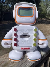 HASBRO 2011 ALPHIE TALKING  ROBOT TALKS NOT TESTED W/CARDS NO CARDS INCLUDED