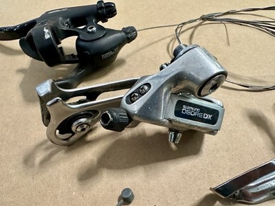 SHIMANO DEORE DX GROUPSET SHIFTERS DERAILLEURS BRAKESET RARE