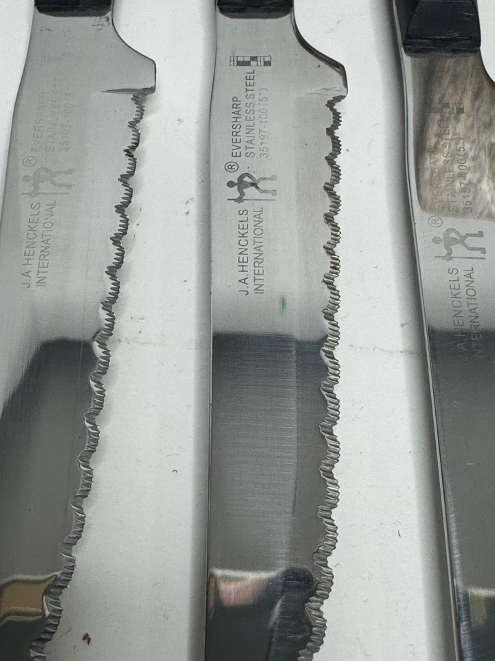 Cuchillos Cuchillos de carne J A Henkles International 6 Eversharp 35197-100 con bloque Foto 3 de 4