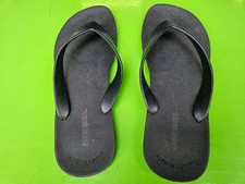 Diesel Men 9.0US Sandals 28cm Black Luxury Casual Sleek Italian Design Shoes