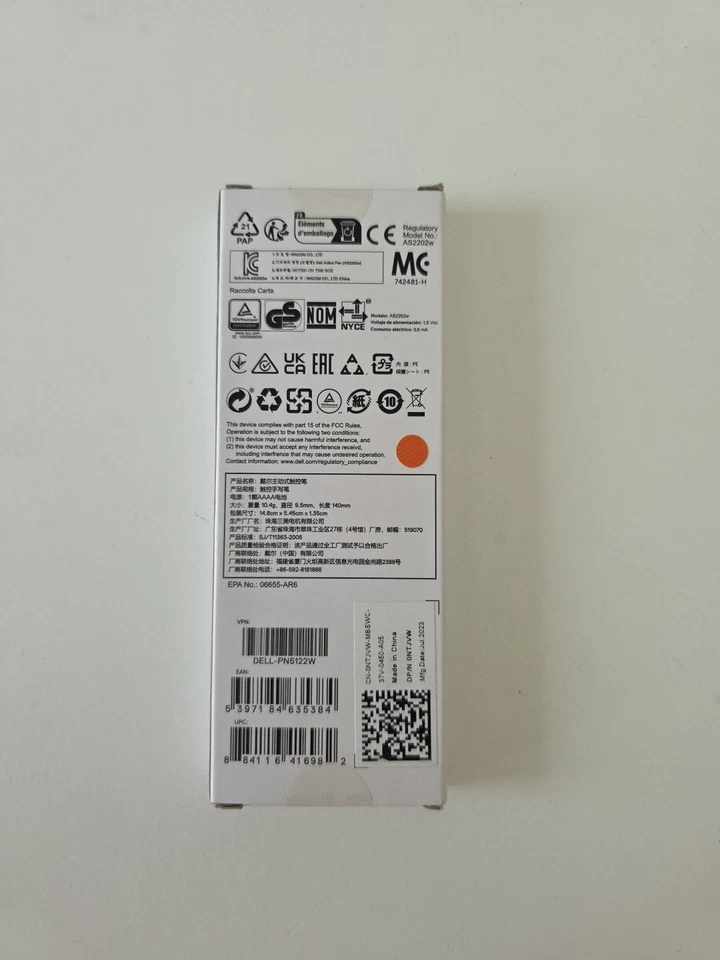 Dell Active Pen Digital Stift PN5122W/ Dell HP Surface Asus Laptop - Bild 2 von 2