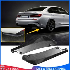 Rear Spats Bumper Lip Wrap Angle Diffuser Splitter Canard Carbon Fiber Universal