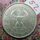 Rare 1934-A German 5 Mark KM#82 Divide Date Potsdam Garrison Church Swastika — photo 3
