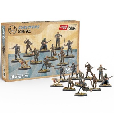 Modiphius Entertainment: Fallout Miniatures: Wasteland Survivors Cor (US IMPORT)