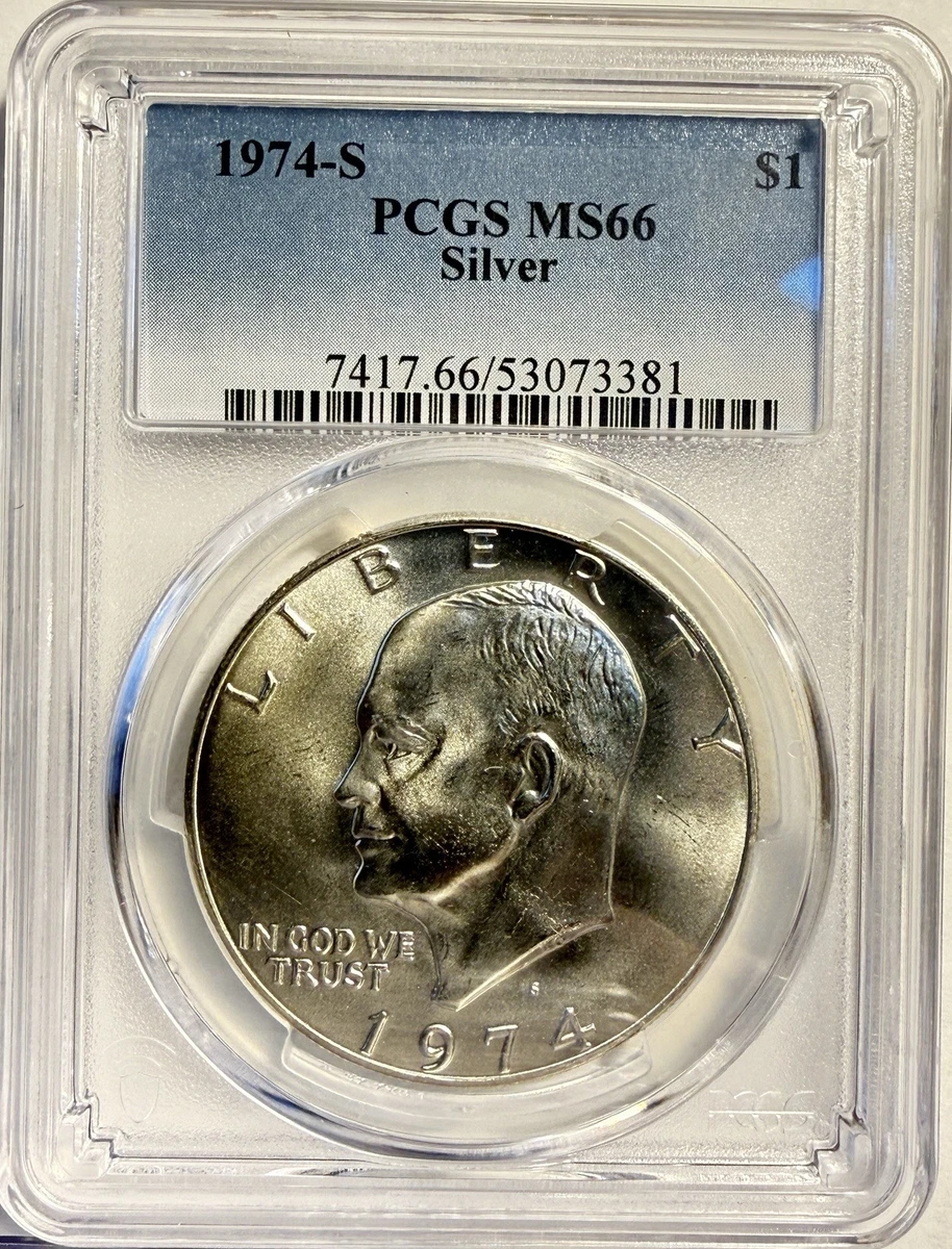 MS 66 Graded Eisenhower Dollars 1971-1978 for sale | eBay